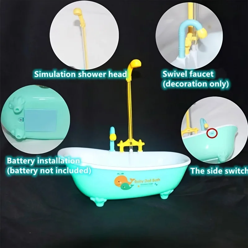 Automatic Parrot Bath Tub Set with Feeder - Durable PP, Easy-Clean Bird Shower for Healthy Feathers & Skin