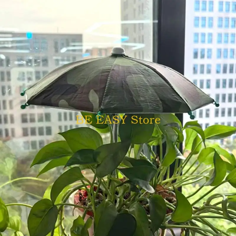 E28F Shades Umbrellas For Plant Adjustable Height Garden Plant Parasols Shades Waterproofed Parasol Gardening Accessory