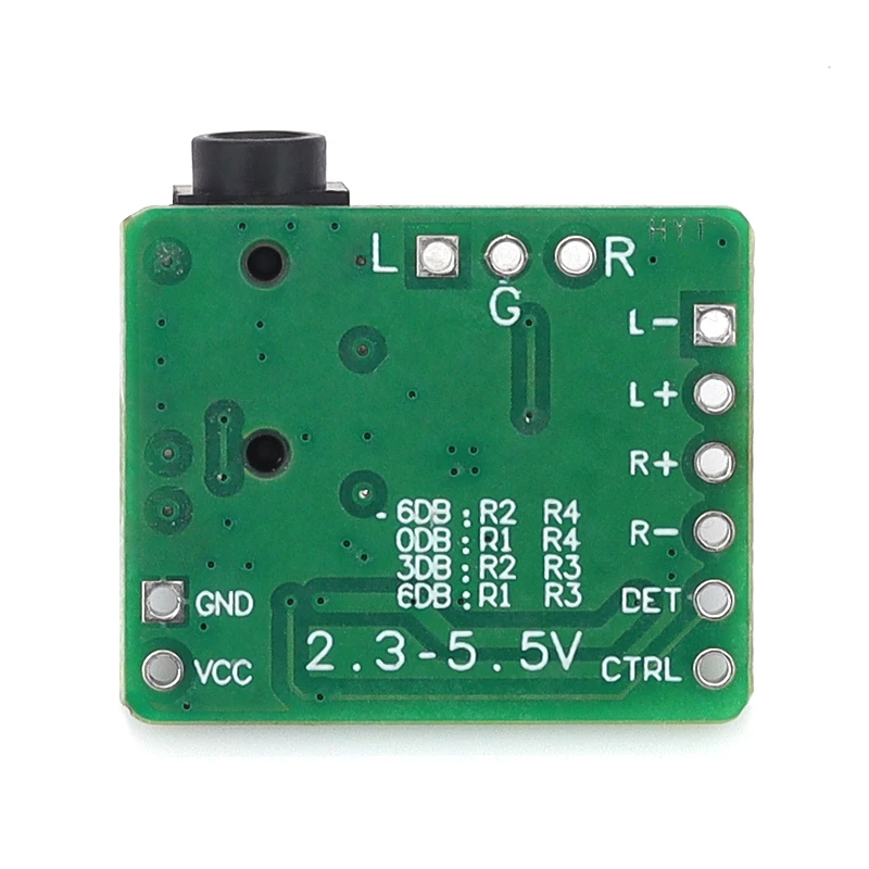 TPA6132 Chip Stereo Headphone Amplifier Board DC2.3-5.5V Differential-Balanced HIFI Module