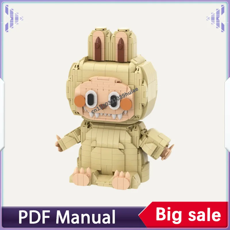 مجموعة مكعبات بناء الدمية القابلة للجمع، تماثيل لطيفة لتزيين الطوب للبالغين، هدية عيد الميلاد