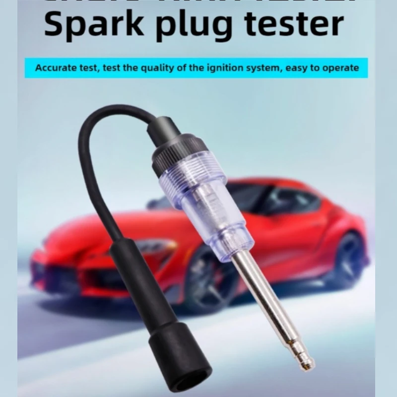 Car Spark Plug Tester Ignition System Coil Engine Inline Autos Diagnostic Test Tool In-Line Igniton Spark Tester Wire Spark Test