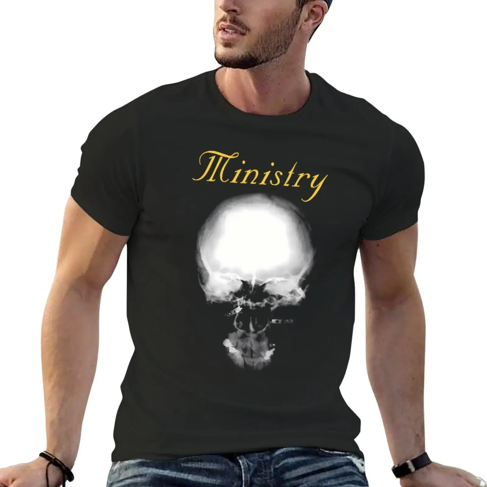 

Ministry Band T-Shirt graphic t shirts vintage t shirts customizeds heavyweight t shirts for men