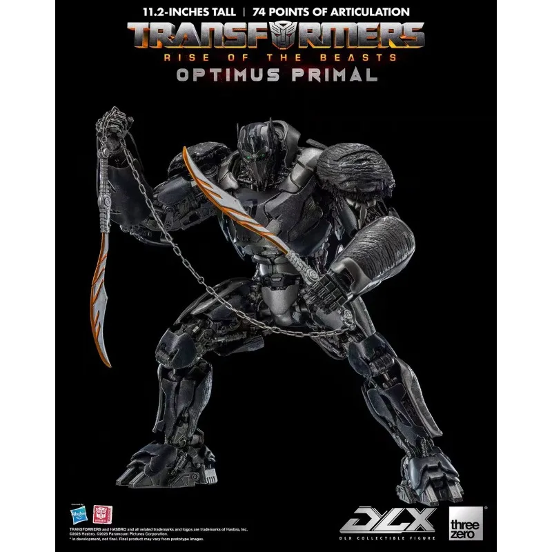Original Hasbro Threezero Transformers DLX RISE OF THE BEASTS OPTIMUS PRIMAL Action Toy Figure Mode Ornaments view 3