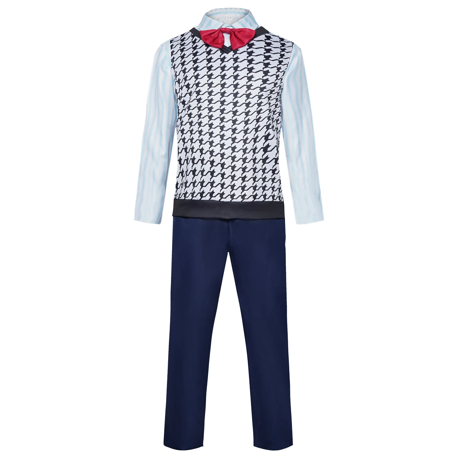 

Secret Service Scared cosplay Happy Emotions Halloween Stage Costume