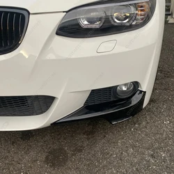 For Bmw E92 E93 Front Bumper Lip Splitter Cover Diffuser 320d 325xi 330xi 330xd 2006-2013 Fog Lamp Grille Trim Bodykits Tuning