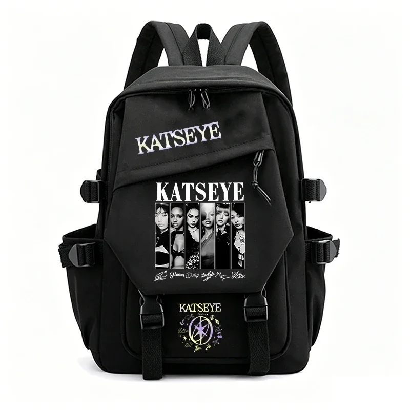 New KPOP-Katseye Backpack Kids Boy Girl School Bag Cute Bag Women Men Travel Bag Laptop Bag Daily Bag Katseye Fans Backpack