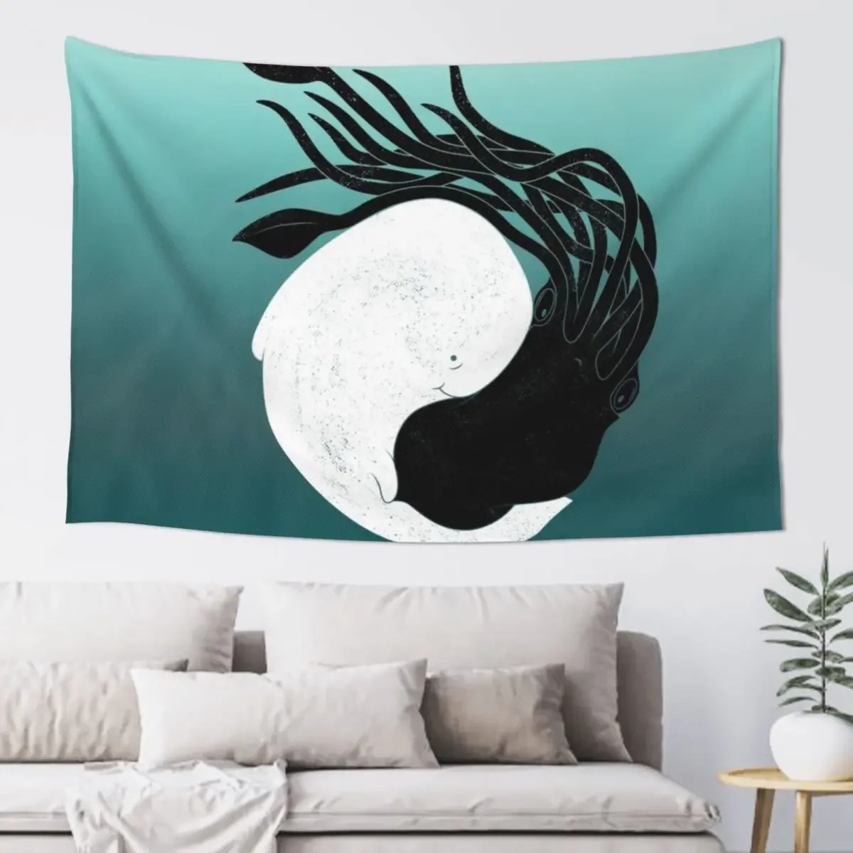 Sea Frenemies Tapestry Decor For Room Aesthetic Room Decorations Tapestry