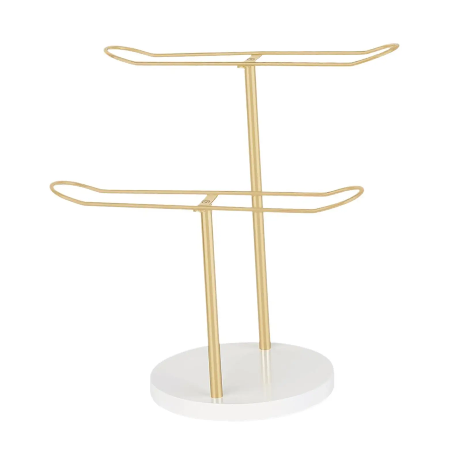 حامل عقال معدني لعصابة الشعر لمشبك الشعر والمجوهرات والسوار