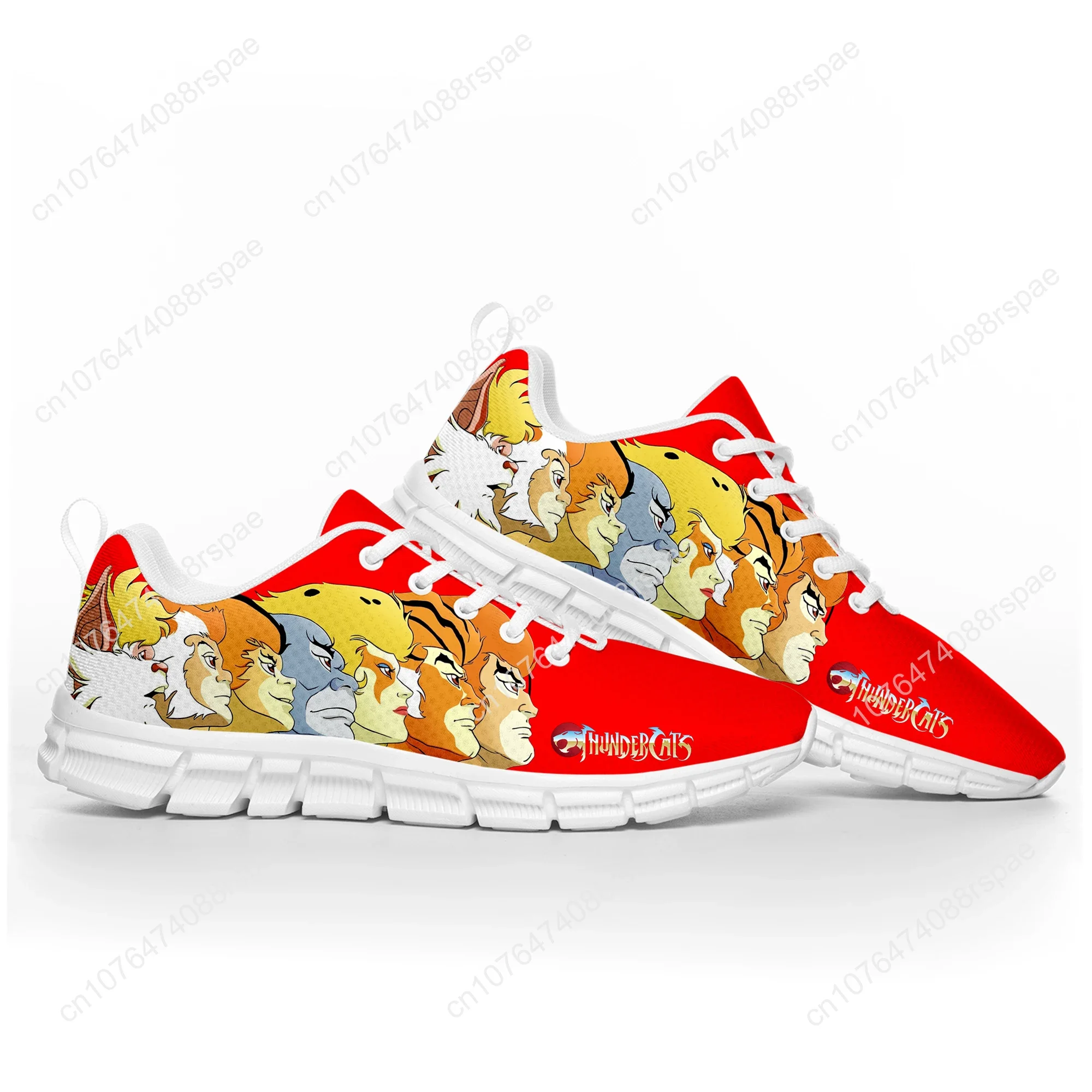 Thundercats Cartoon scarpe sportive uomo donna adolescente bambini bambini Sneakers personalizzate Sneaker di alta qualità coppia scarpa bianca