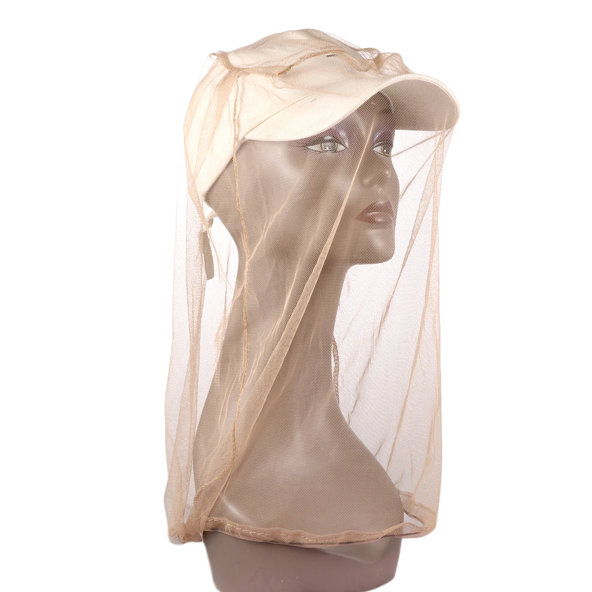 

Bee Protection Hat Mesh Head Face Protector Outdoor Cap for Travel Camping Fishing Mesh Head Face Protector