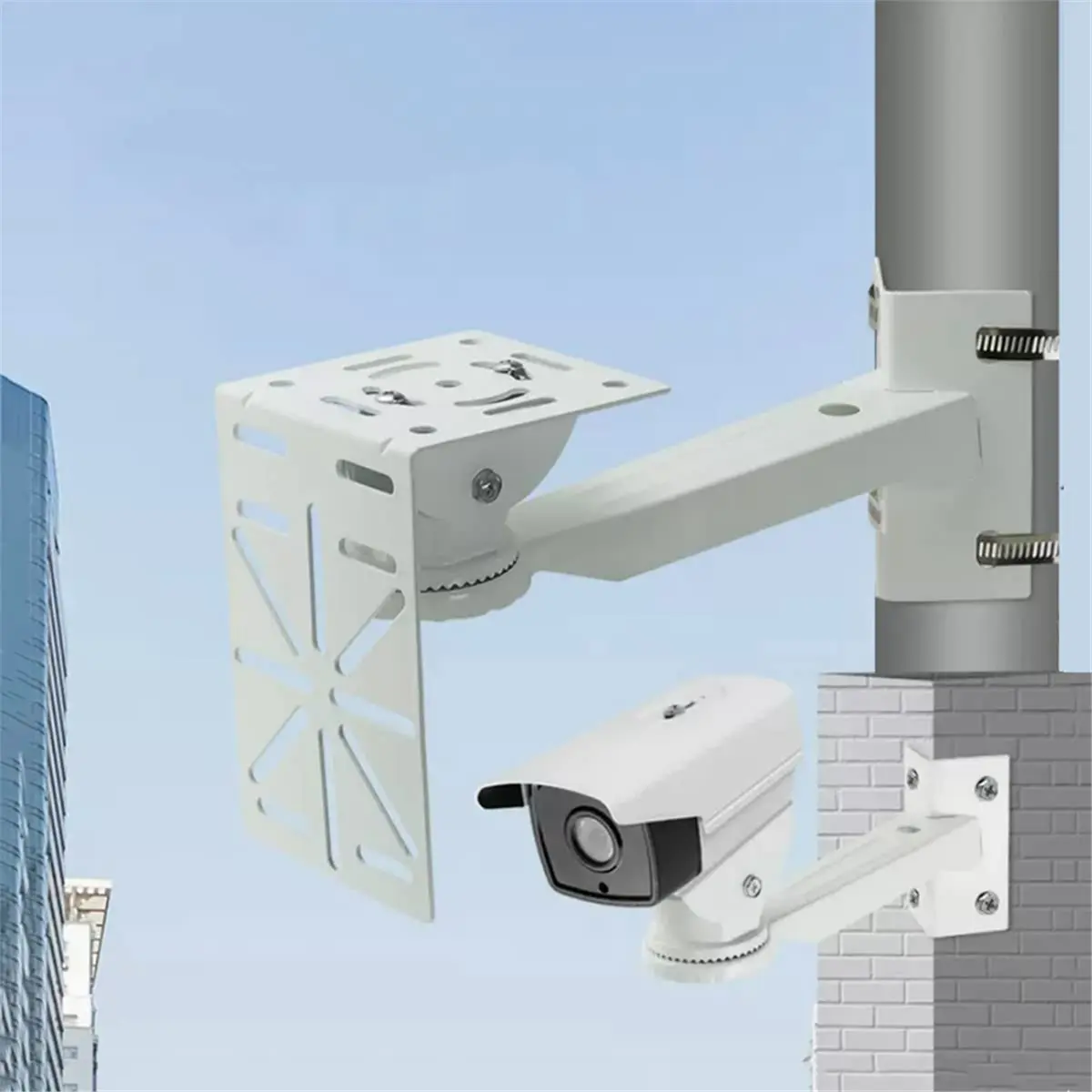 Light Weight Multi Functional Adapter Board for Surveillance Brackets Adapter L Shape Angle Steel Bracket Extension Support