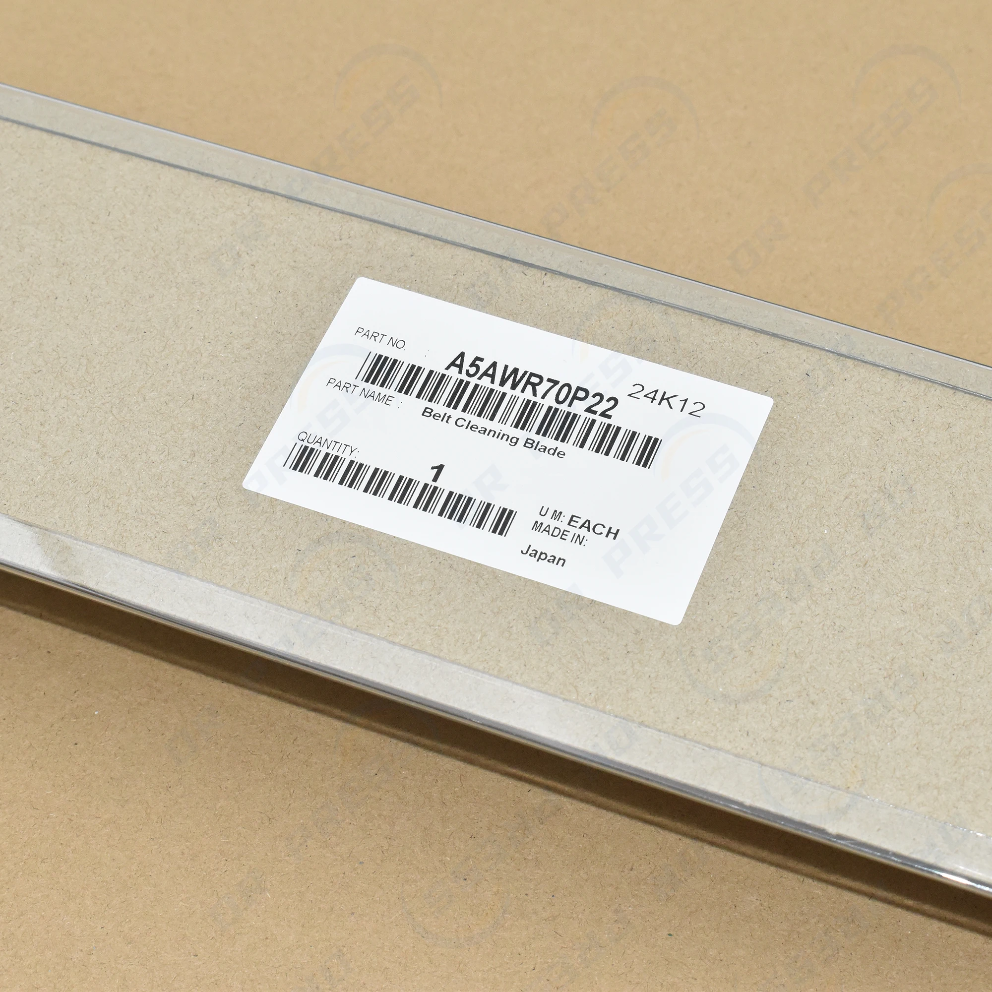 

A5AWR70P22 Лезвие для чистки ремня для Konica Minolta C1100 C1085 C6100 C6085