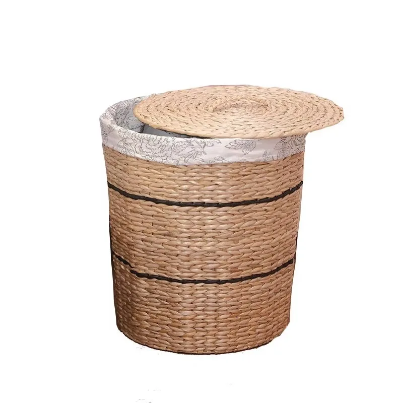 

Fashion new laundry basket, gourd grass weaving hotel, home protection laundry basket