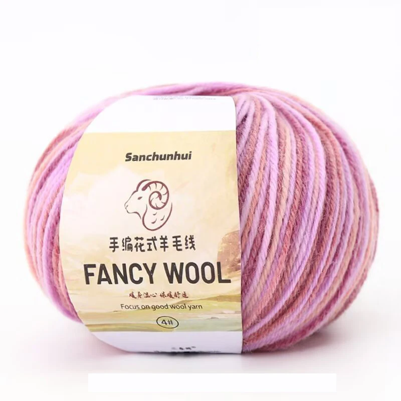 50g/roll Merino Wool Yarn Baby Wool DIY Hand Knitted Crochet Scarf Clothes Yarn Clothes Hats