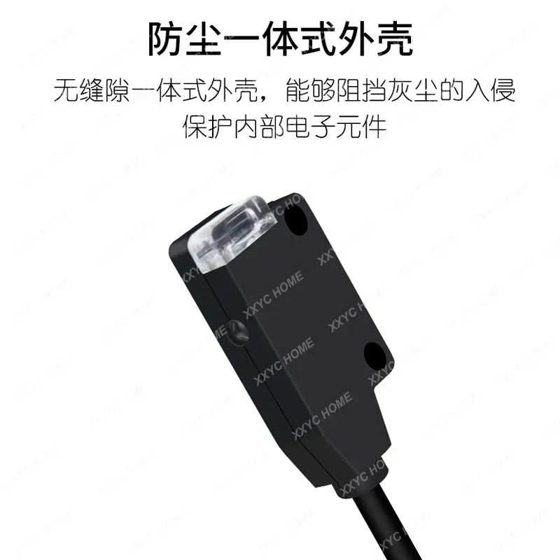 WR-025N مربع صغير شقة انعكاس الكهروضوئية التبديل WTB-50N WTC-50N الجانب النار رقيقة جدا الكهروضوئية