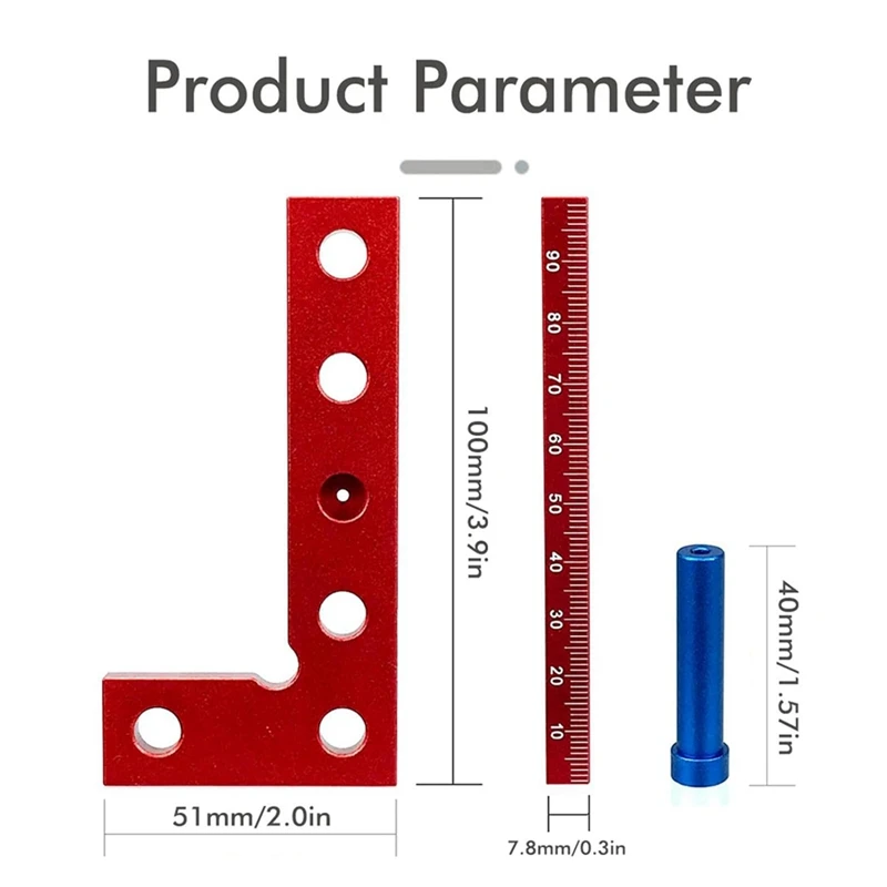 ABJI-Square Center Finder, ตําแหน่งสแควร์, เครื่องมือค้นหาเครื่องหมาย Square Center, เครื่องมือ Scriber Square Center ขนาดกะทัดรัด