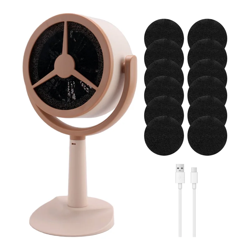 -A14E Purificador de fumaça portátil, filtro de fumaça portátil para fumar dentro de casa, mini ventilador de cozinha interna capô portátil