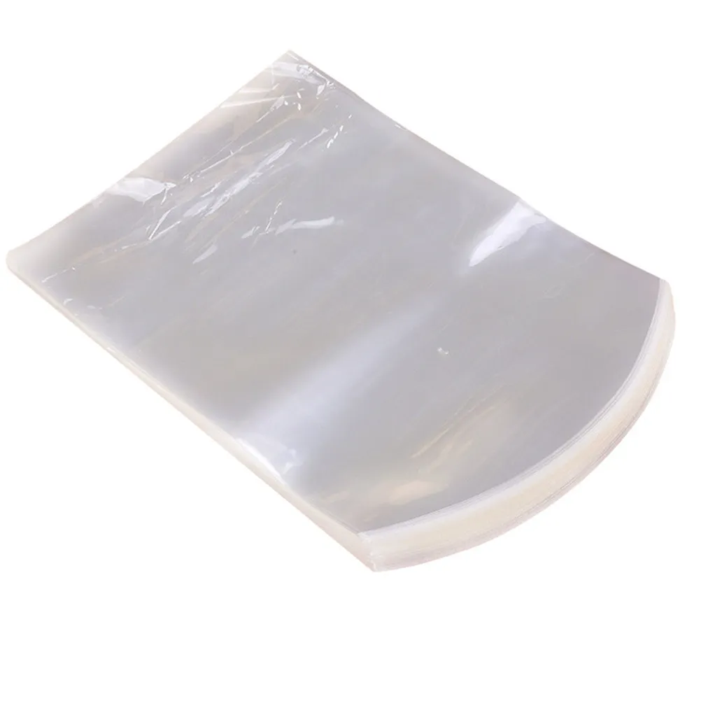 100Pcs PVC Shrink Wrap Bags High Quality Arc-Shaped Design for Irregular Products Gift Baskets Seal Shampoo Conditioner Lotion