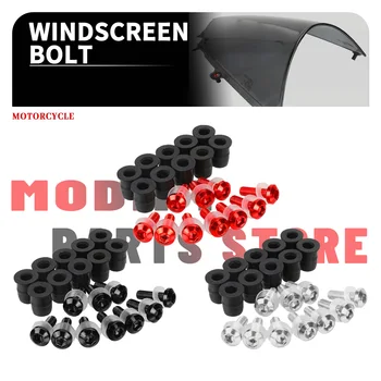 10-częściowy zestaw śrub mocujących przednią szybę 5 mm do BMW S1000RR S 1000 RR S1000 RR 2010 2011 2012 2013 2014 s1000xr