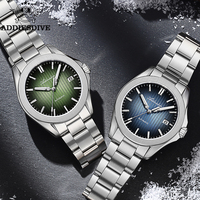 ADDIESDIVE Luxury Sapphire NH35 Automatic Watch for Men Super Luminous Wristwatch 20Bar Diving Mechanical Men's Watch New AD2