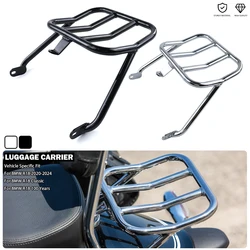 Motorcycle Luggage Rack Stainless Steel Rear Carrier Mount Kit - Chrome/Black Fits For BMW R18 Classic R 18 100 Years 2020-2026