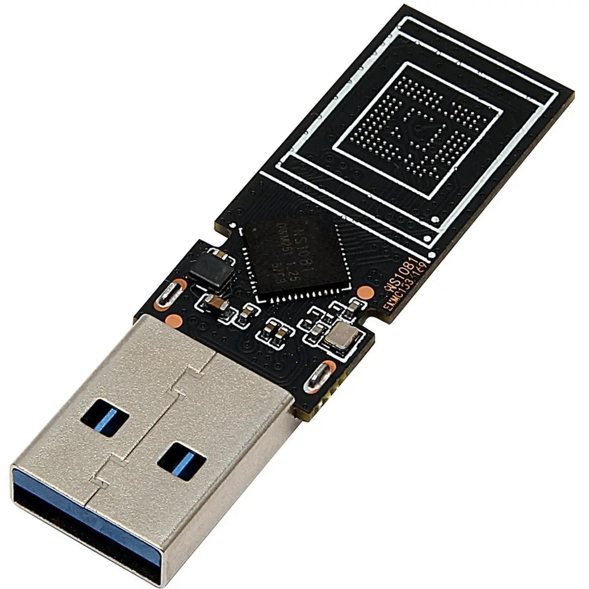 DIY U Disk USB3.0 PCB Main Controller EMMC BGA153 169 NS1081 U Disk Main Control Board Without Memory Flash Chip