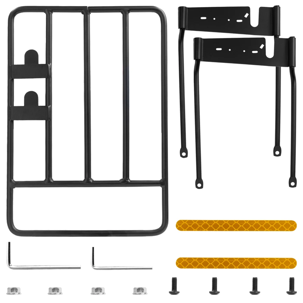 Durable Rear Rack Storage Shelf For Ninebot Max G30 G30LP/D E- Scooter Luggage Cargo Rack Thicken Solid Steel Carrier Rack Kits