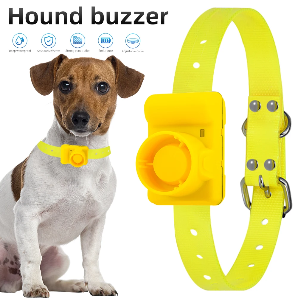 Rechargeable Hunting Dog Beeper Collars Waterproof Dog Training Collar Built-in Beeper Sound Pet Electric Collar Beep Clicker