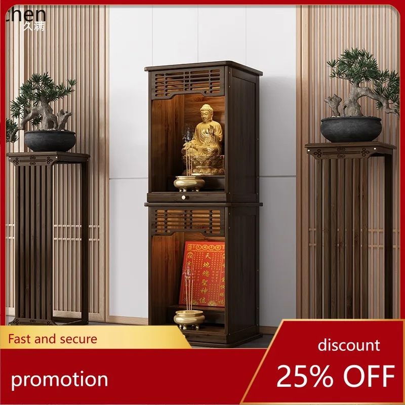 

YFY New Chinese Style Buddha Shrine Cabinet Offering Table Home Incense Case Buddha Altar God Altar