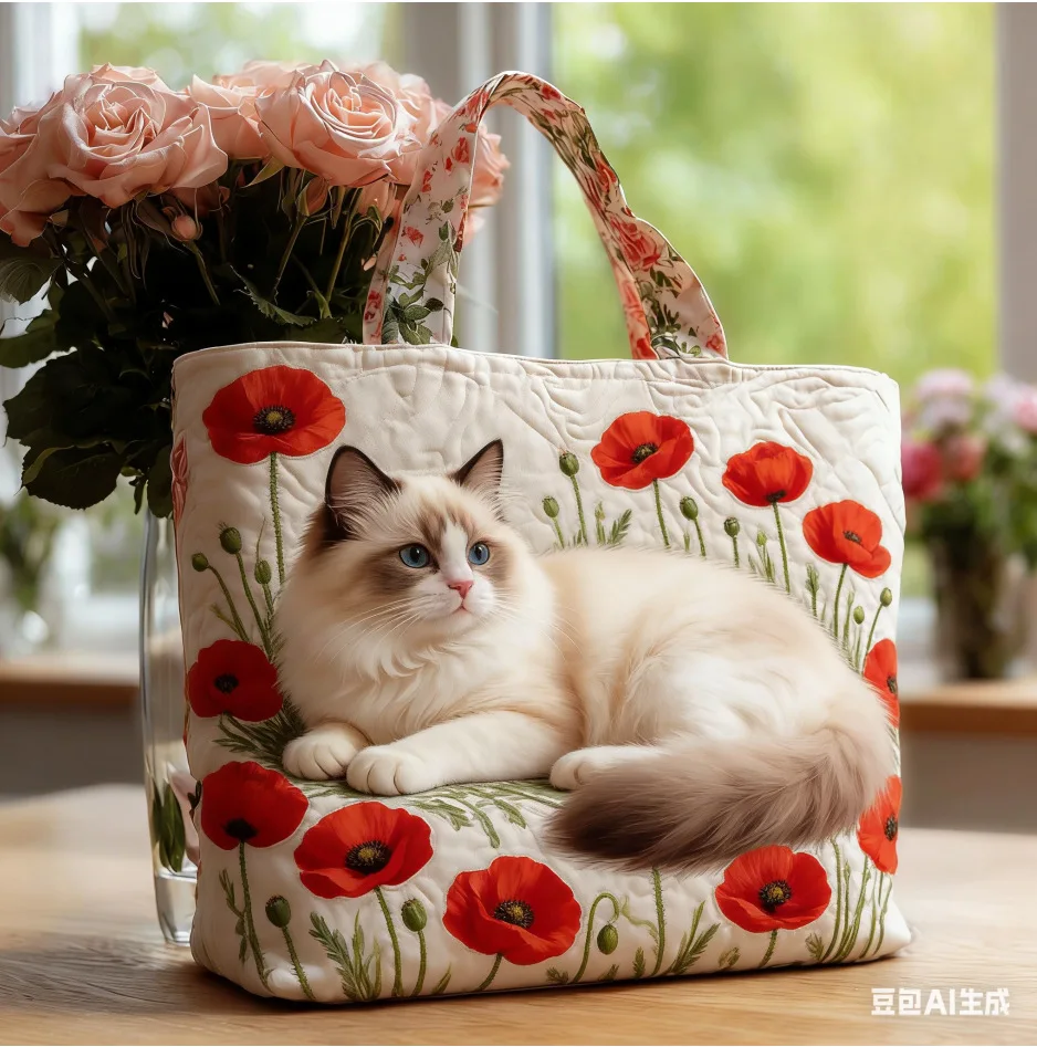 

3D Printed Quilted Tote Bag cute Shopping Bags Gifts Shoulder Bag elegant Handbag Beach Travel Sport Bag Hiking Camping