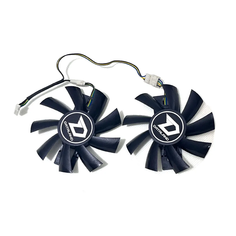 Cooler NEW RX580 RX570 87MM 4PIN GA92B2U GA92S2U Video Card Cooling Fan For Dataland PowerColor Radeon RX 570 RX580 Dual GPU Fan
