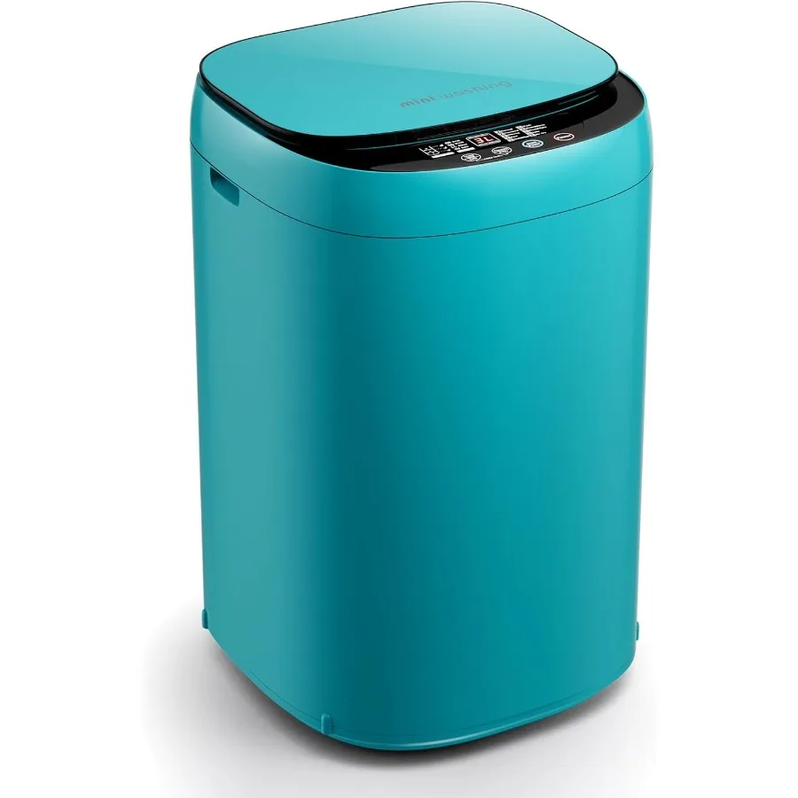 

Compact Portable Washing Machine with 7.7lbs Capacity and AllinOne Washer Spinner Combo Featuring Drain Pump 0.78 Cu.ft Interio