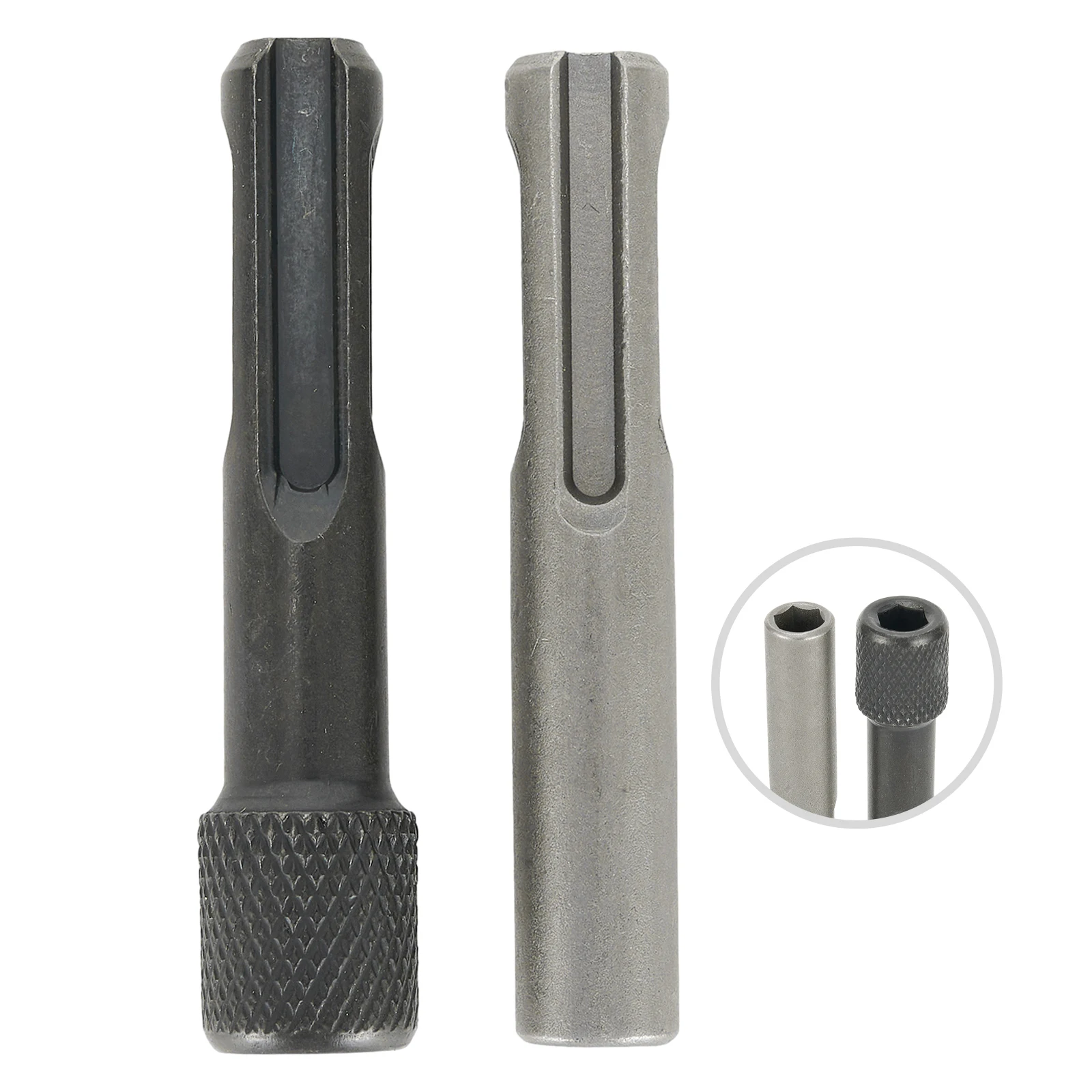 

1PC SDS Hex Shank Screwdriver Holder Drill Bit Adaptor Magnetic Converter 1/4 Inch 60*10mm For Batch Head Chamfering Device