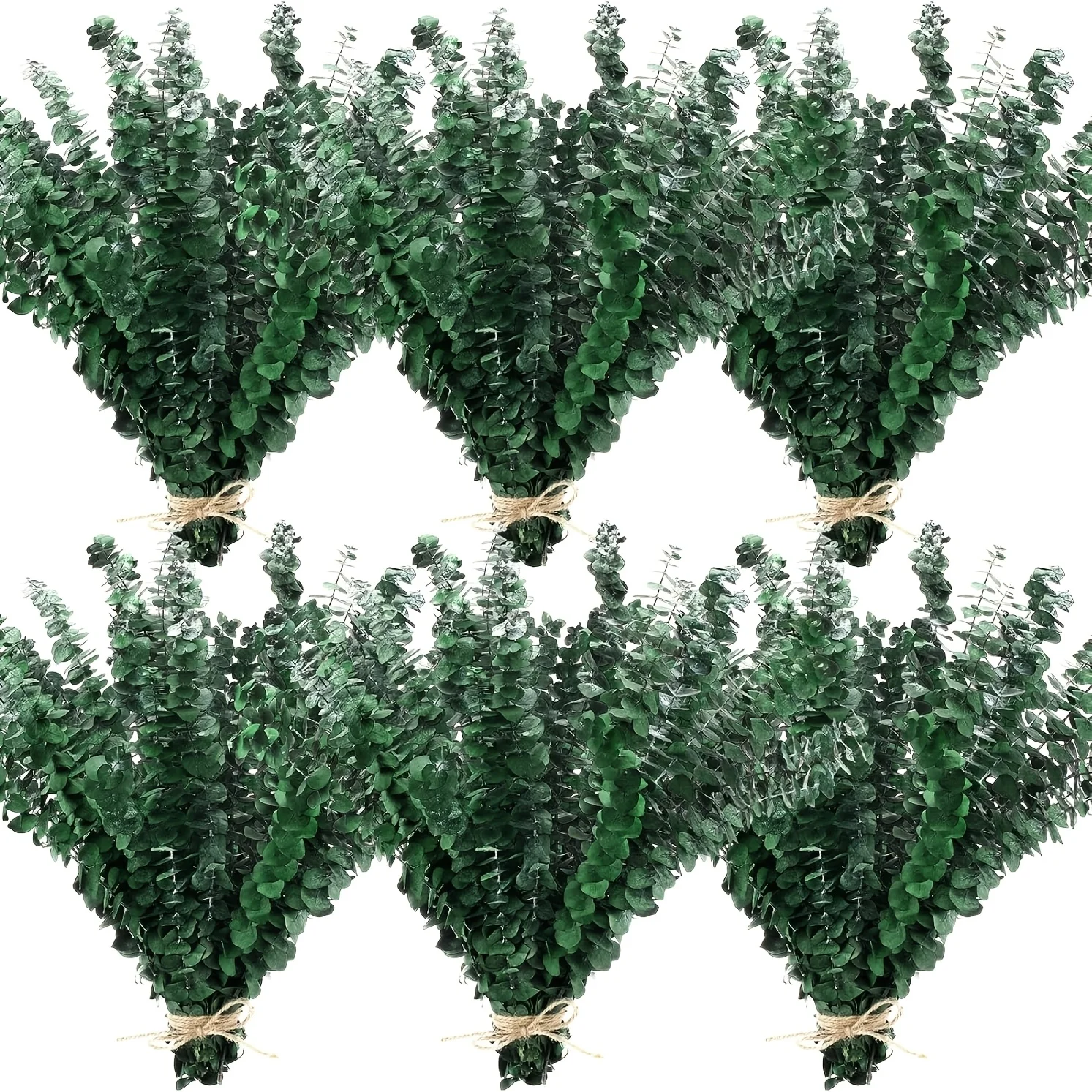 Large Natural Dried Eucalyptus Stems – 59+ Pieces, Approx. 17 Inches Long, Real Plant Greenery for Shower Hanging, Wedding Decor view 8