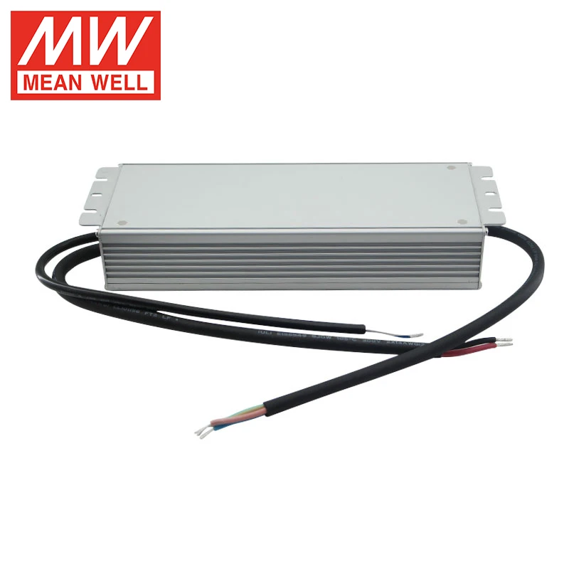 MEAN WELL HLG-320 Series LED Driver 320W Constant Power Switching Power Supply with PFC 7 Years Guarantee for LED Lighting