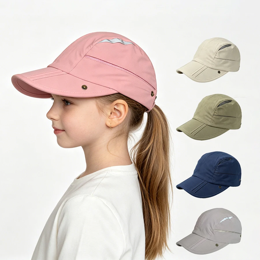 

Alphabet baseball caps for children aged 3 to 10, cowboy middle school sun hats
