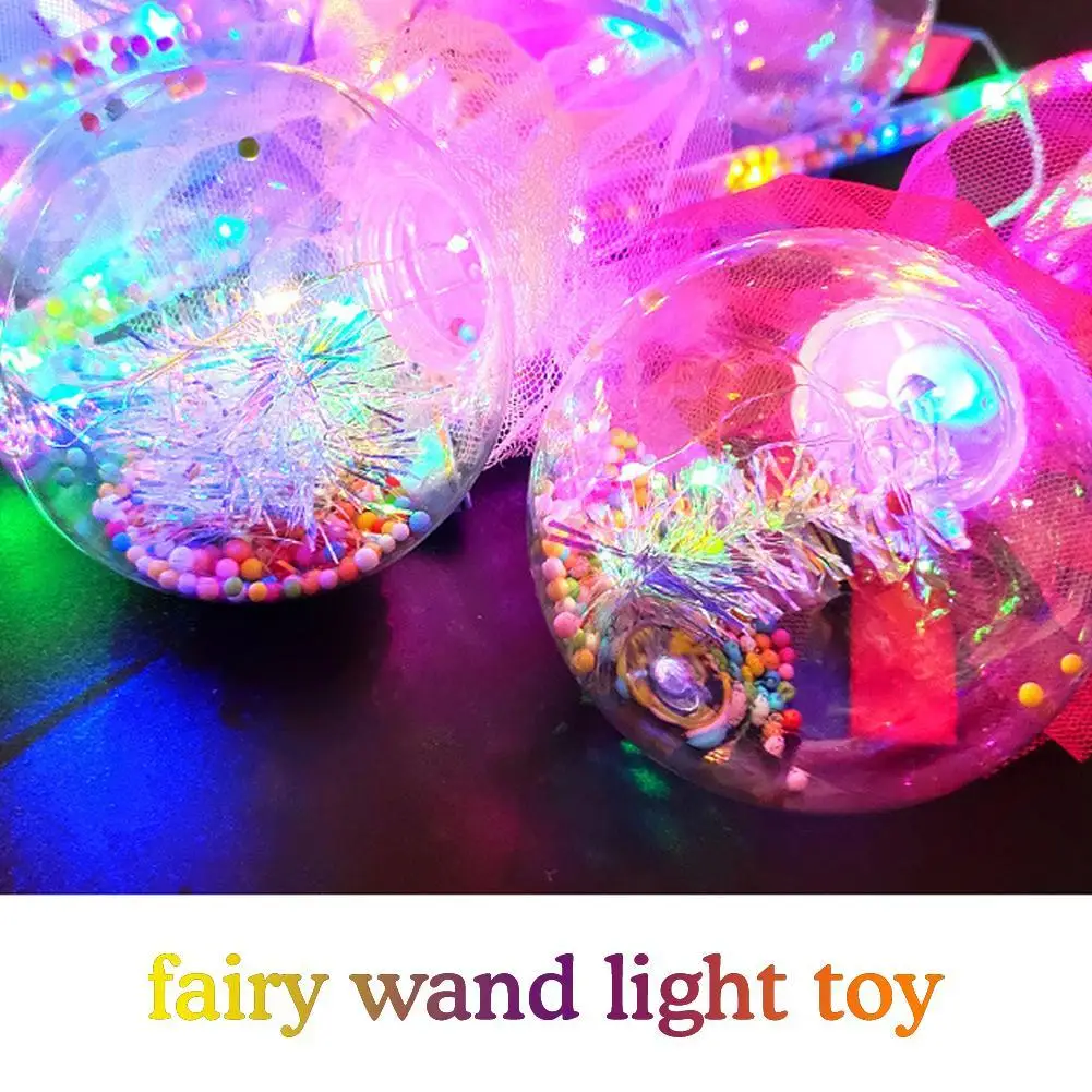 Light Up Magics Wand Luminous Flashing LED Magic Stick Handheld Princess Wand Magical Stick For Costume Role Play Show Cosplay