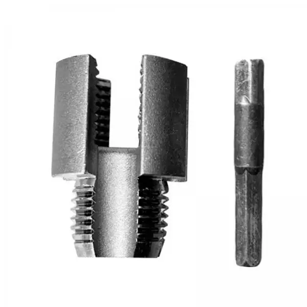 Plastic Pipe Threading Tool Hex Shank Thread Cutter Versatile Pipe Thread Maker for Workshop Projects