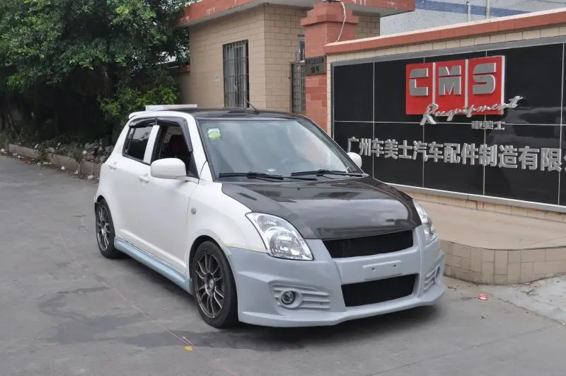 Aftermarket parts Body Kit Pp Car Front Bumper For Suzuki Swift 2006 2007 2008 2009 2010 2011 2012 2013