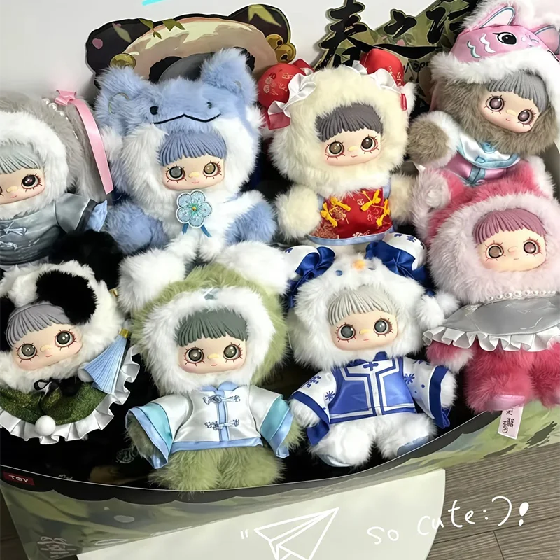 Echte Maymei Gen 2 Dark Forest Series Vinyl Blind Box Gelede Poseable Figure Collection Model Doll Desktop Decor Gift Toy