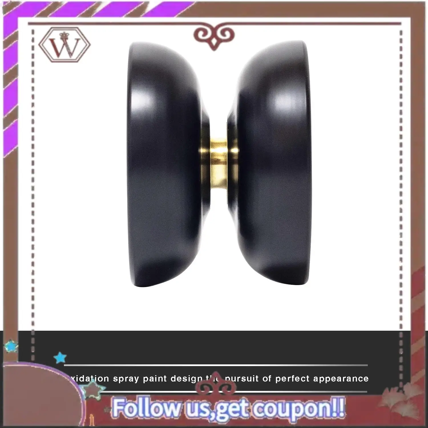 ABBG- يويو احترافي غير مستجعي، يويو من سبائك الألومنيوم + 5 أوتار إضافية + قفازات يويو يويو للاعب المتقدم