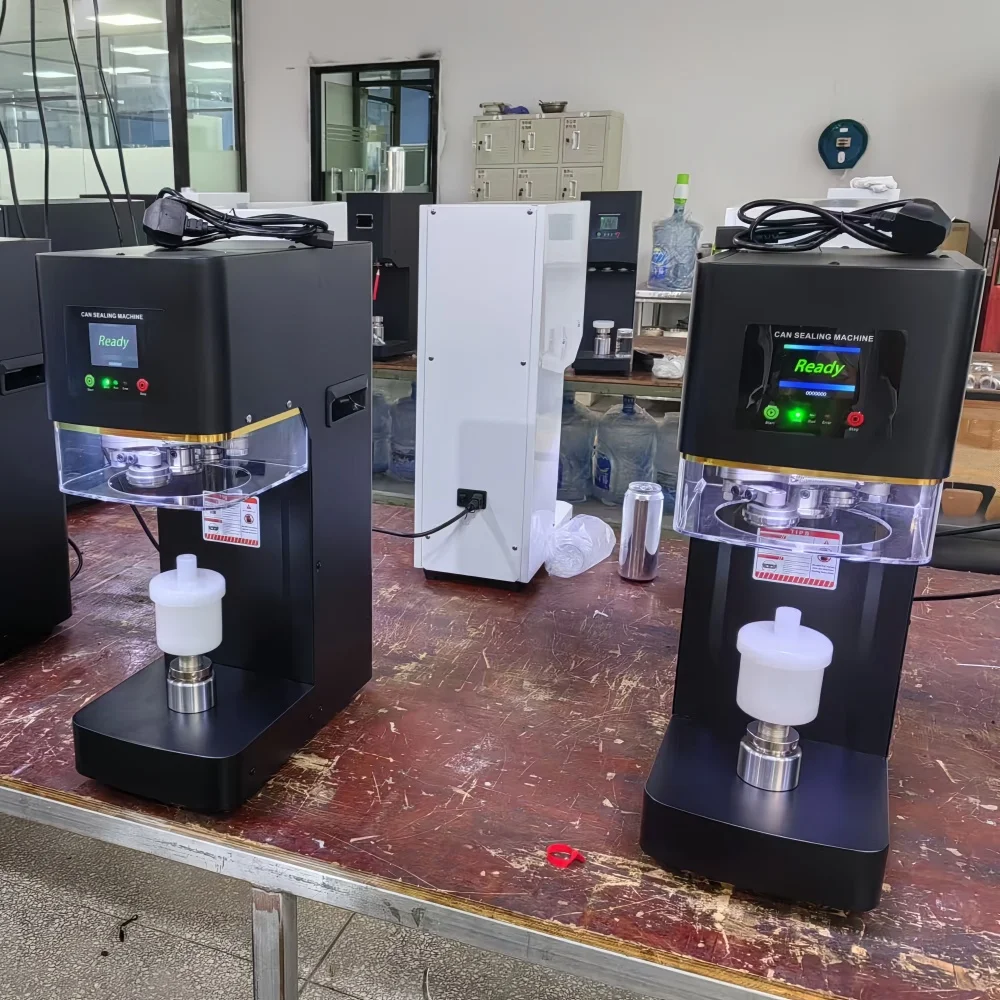 For*-Fully Automatic Can Sealing Machine Commercial Plastic Can Capping  Aluminum Cap Milk Tea Shop Cup  Sealing Machine