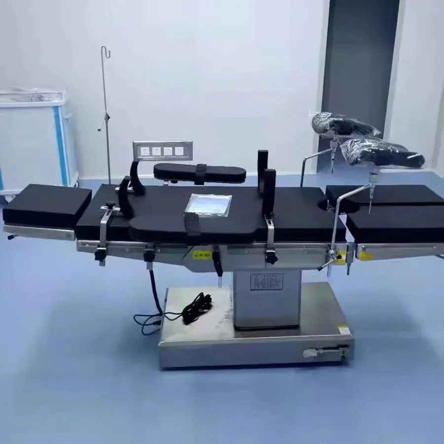 Cama de equipamento de teatro hospitalar médico, preço de sala de operação elétrica multiuso, mesa de operação cirúrgica portátil