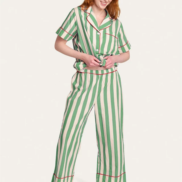 2 piece button down pajama set hotsell