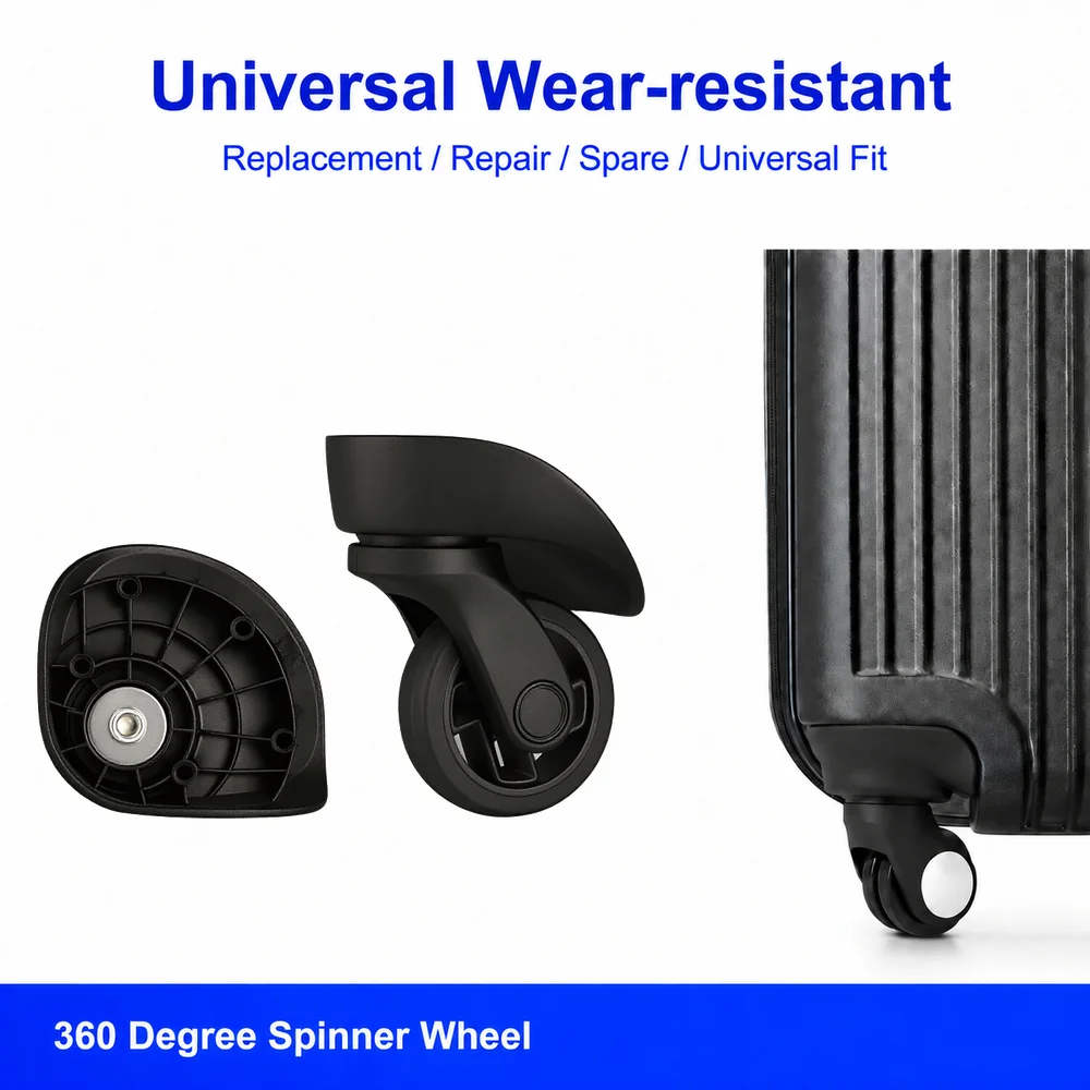 For Samsonite Hongsheng A-02 Luggage Universal Wheel Parts Replacement Lock Suitcase Luggage Repair Caster