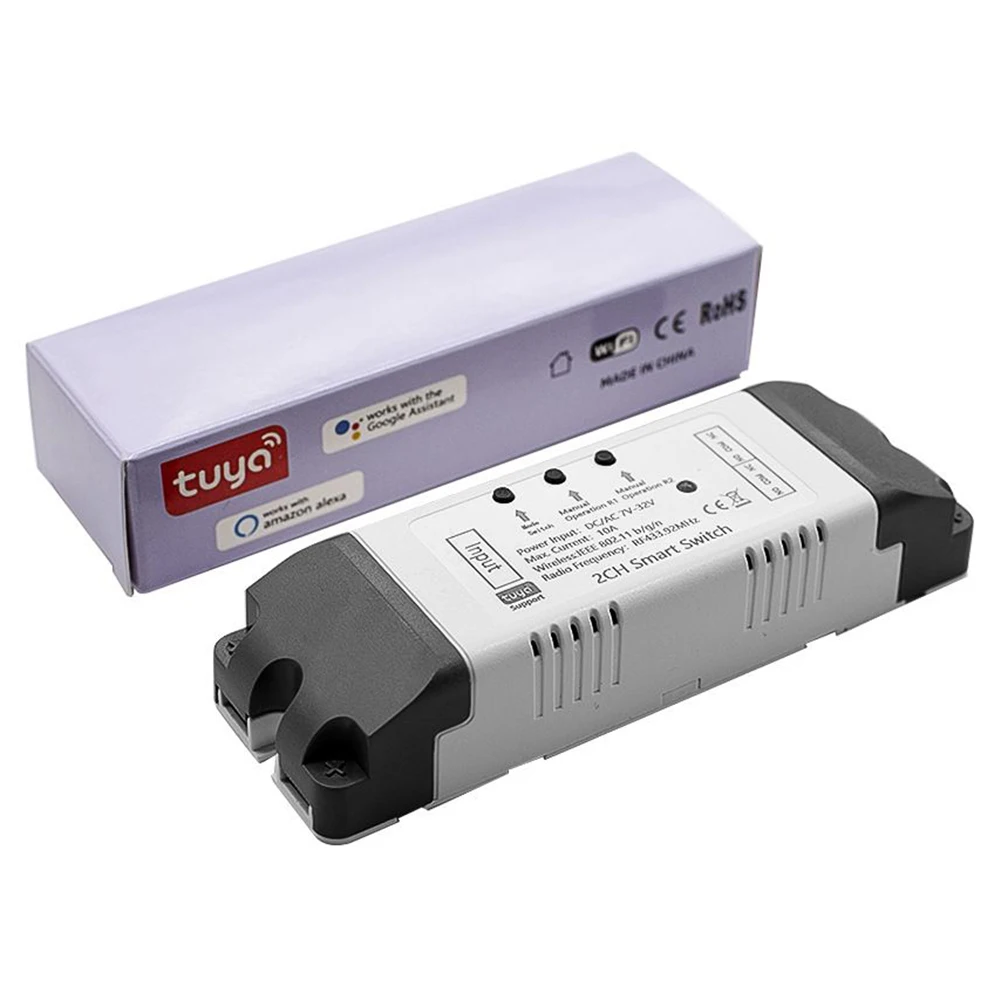 Controller Switch Wireless Module Wifi Module Wifi Receiving AC 85-250V DC/AC 7-32V Electrical Switches Switches Accessories