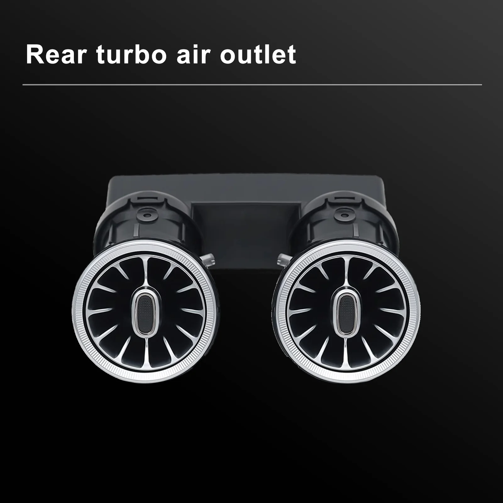 فتحات هواء توربو بإضاءة محيطة من EZoneTronics لسيارة Mercedes G/V/E/S، ترقية متوهجة OEM 1:1، مناسبة مباشرة