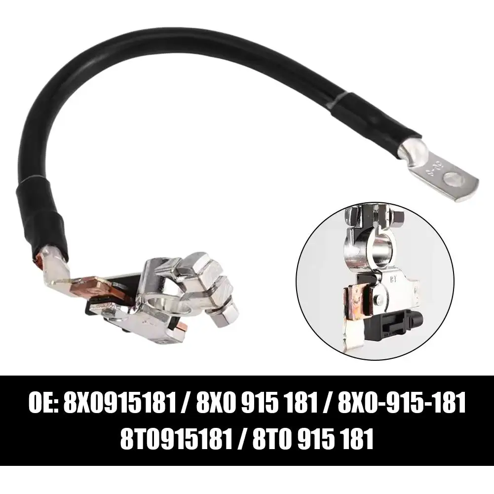 เซ็นเซอร์แบตเตอรี่ OE: 8T0915181 8X0915181 ขั้วลบแบตเตอรี่ สำหรับ Audi A5 A6 2009-2018 อะไหล่ซ่อมรถยนต์ อุปกรณ์รถยนต์ P1D4