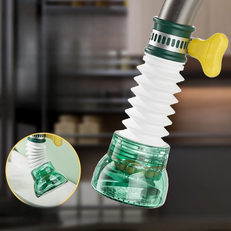 Faucet Anti-splash Faucet Kitchen for Home Shower Tap Universal Joint Extender Rotate Water Purifier Water Filter