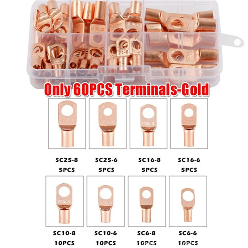 HX-50B 1/60/100Pcs Tragbare Kabel Crimpen Werkzeug Professionelle Terminals Crimper Zange Griff Cutter Werkzeuge – Detail 14